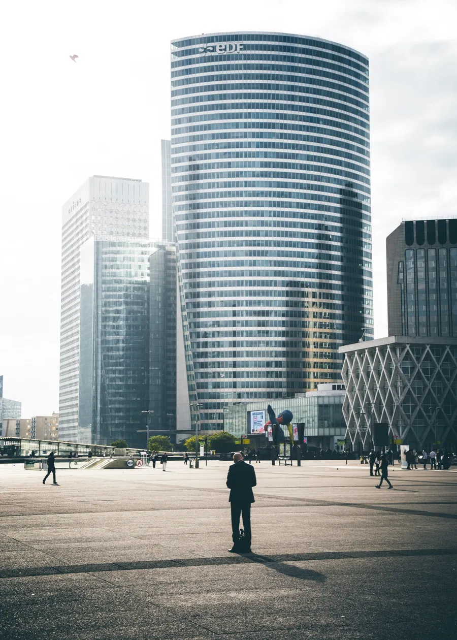 Tours de bureaux de La Défense, premier quartier d'affaires d'Europe